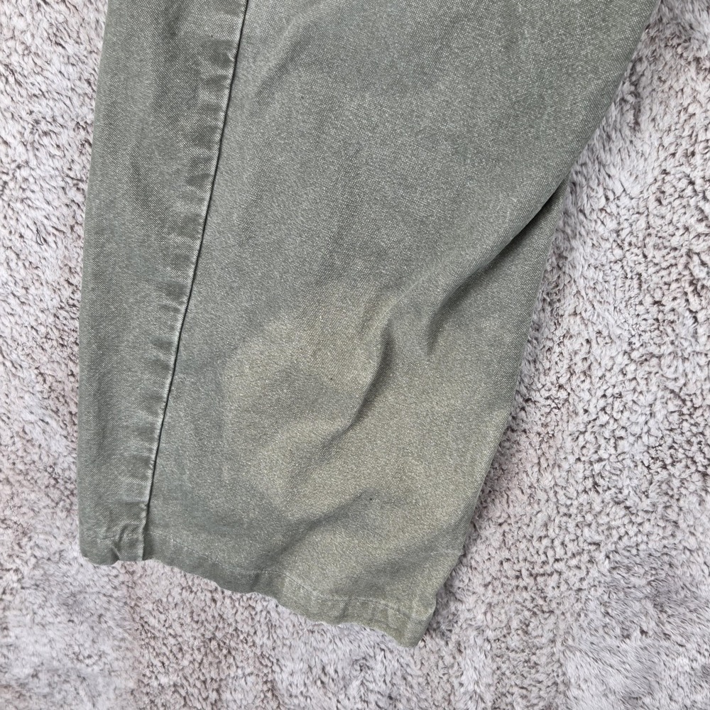 Vintage Levis Engineered Jeans Mens Green Twisted Button Fly Fits 32x30 - Picture 13 of 16